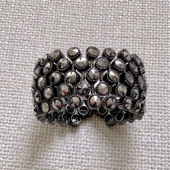 Beaded Cuff Bracelet - Picture 1 of 3
